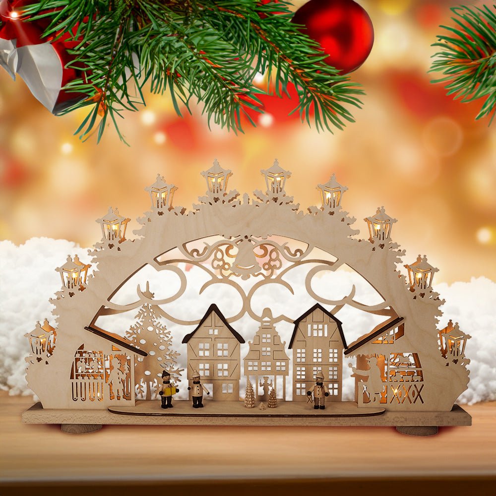 3D - Lichterbogen 'Altstädter Weihnachtsmarkt' - WeihnachtsladenSAICO