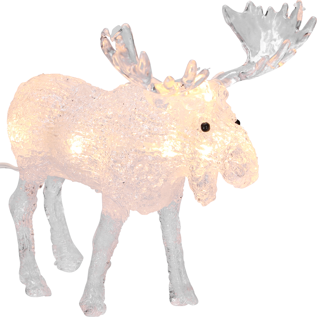 LED Acryl Elche 5er-Set 40 ww LED