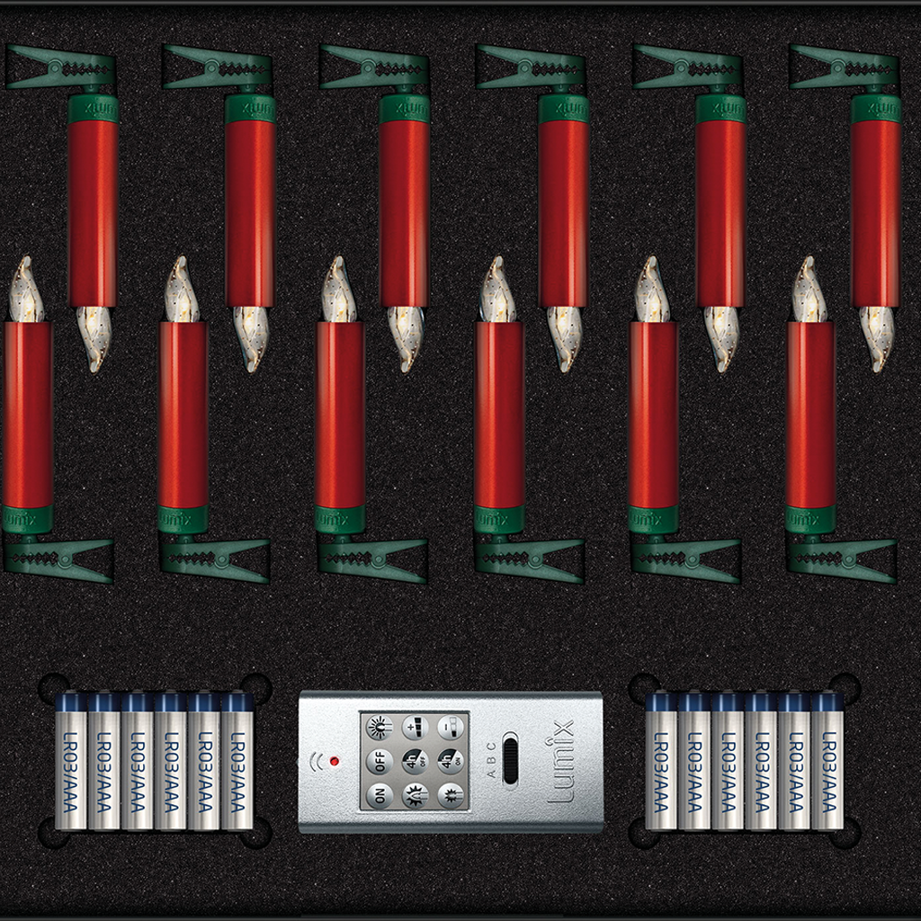 Lumix Superlight Mini rot 12er-Set