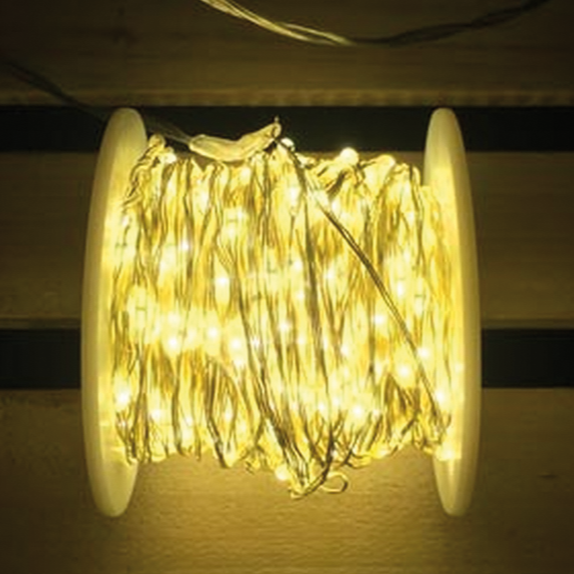 Micro LED Lichterkette 400 warmwei√ü LED 20m