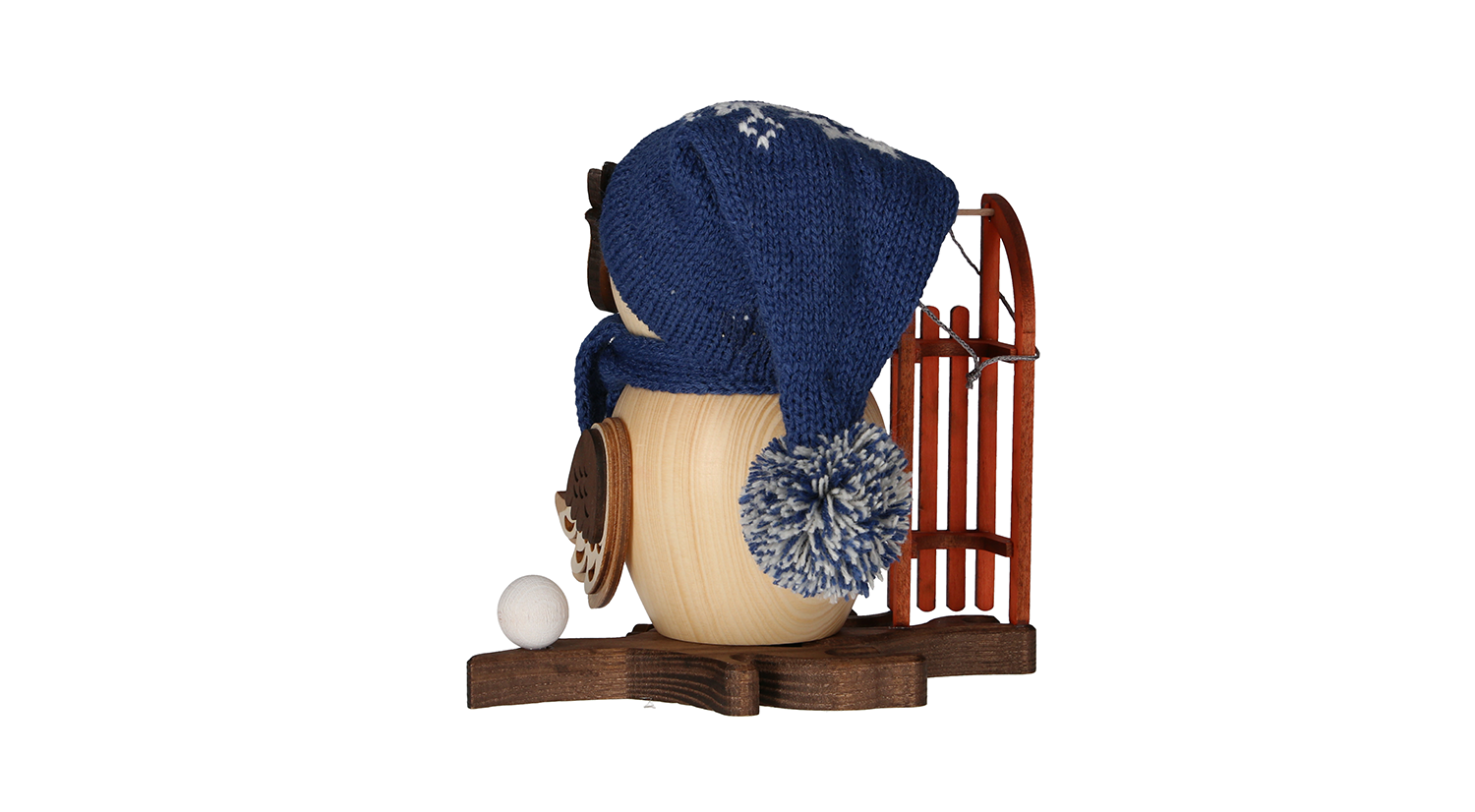 RM Eule mit Schlitten