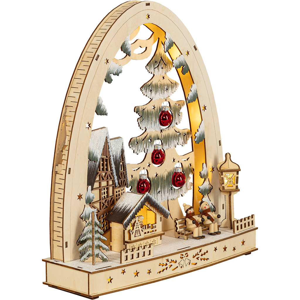 LED-Lichterbogen 'Weihnachtsbaum'