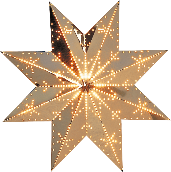 Adventsstern aus Metall - WeihnachtsladenStar Trading
