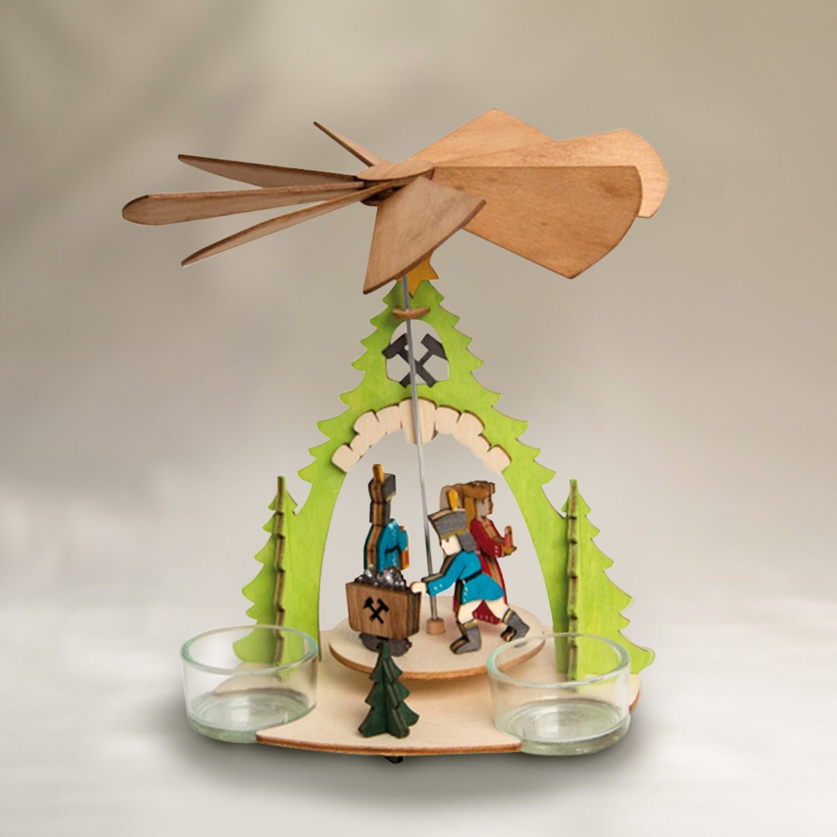 Bastelset Pyramide 'Erzgebirge' - WeihnachtsladenDrechslerei Kuhnert