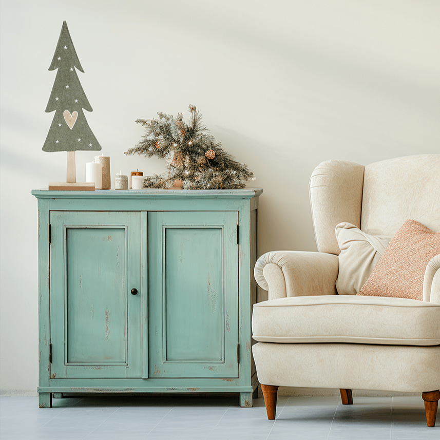 Baum grün mit Herz 52cm - WeihnachtsladenSöllner Floristik