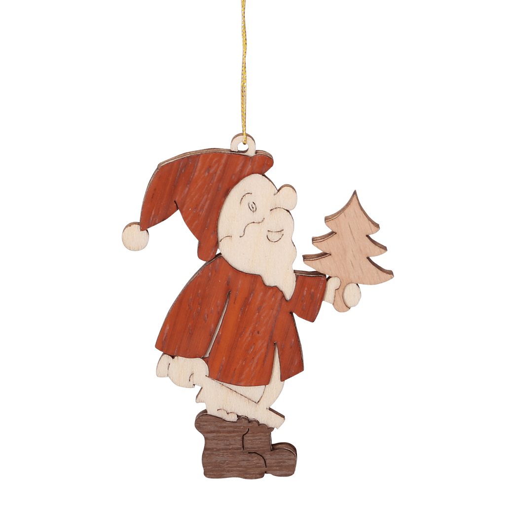 Baumschmuck 'Weihnachtsmann' - WeihnachtsladenDrechslerei Kuhnert