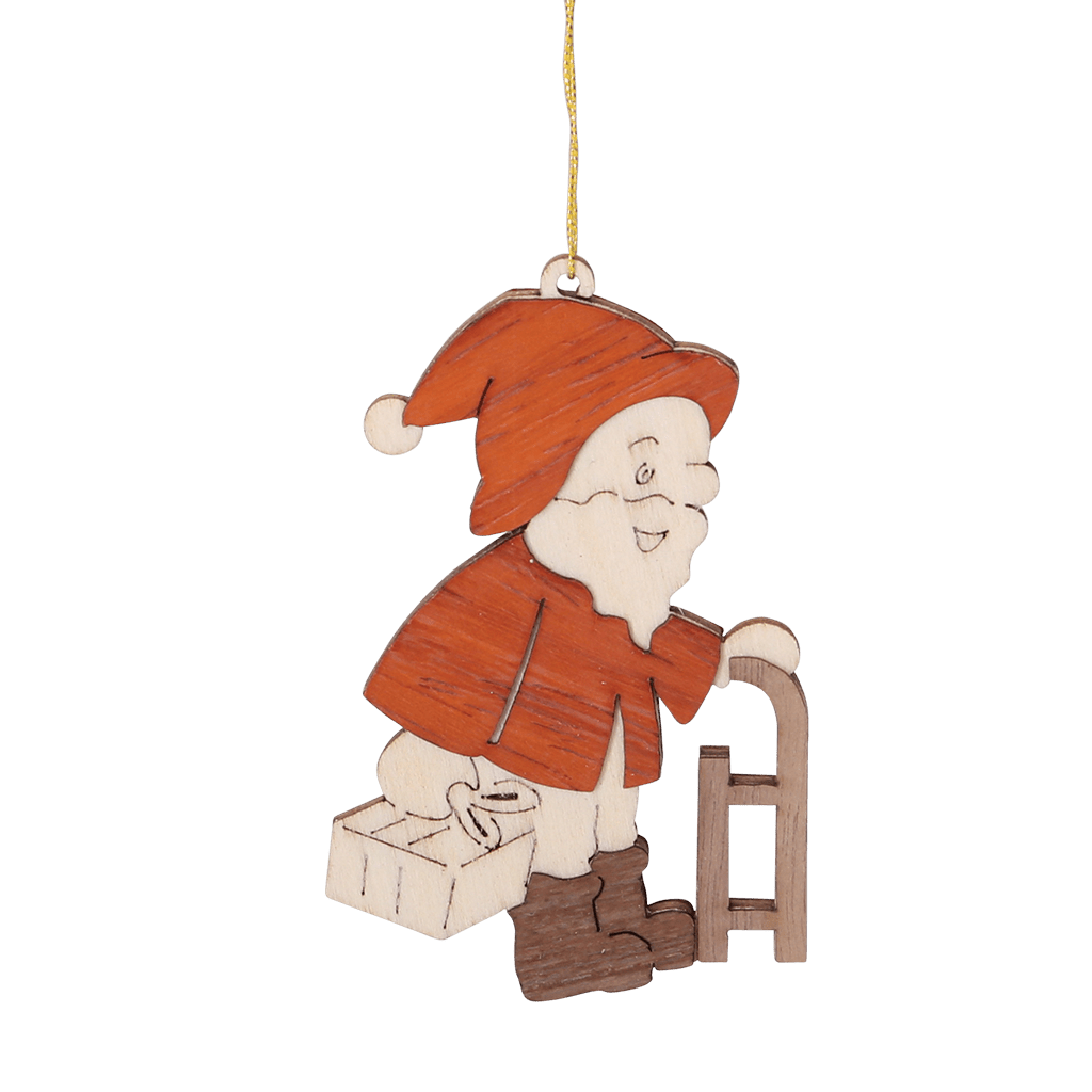 Baumschmuck 'Weihnachtsmann' - WeihnachtsladenDrechslerei Kuhnert