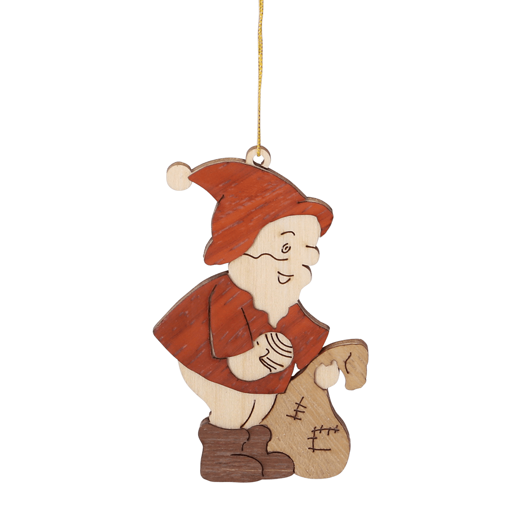 Baumschmuck 'Weihnachtsmann' - WeihnachtsladenDrechslerei Kuhnert