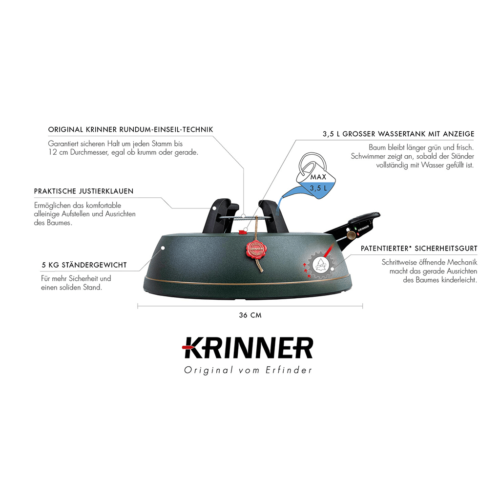 Christbaumständer Comfort Grip M - WeihnachtsladenKRINNER