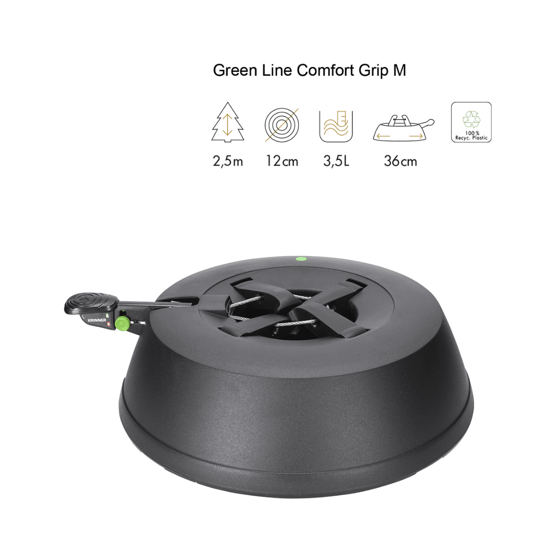 Christbaumständer Green Line Comfort Grip M - WeihnachtsladenKRINNER