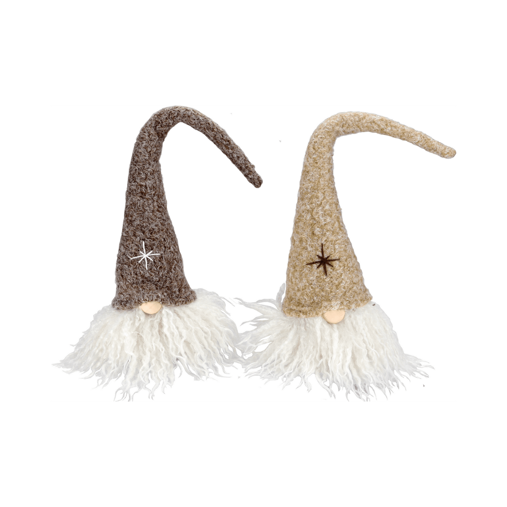 Dekofiguren - Set mit zwei Wichteln - WeihnachtsladenSöllner Floristik