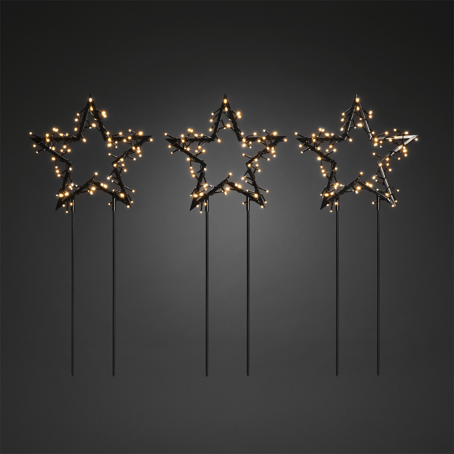 Dekorative LED - Sternen - Leuchtstäbe - WeihnachtsladenKonstsmide