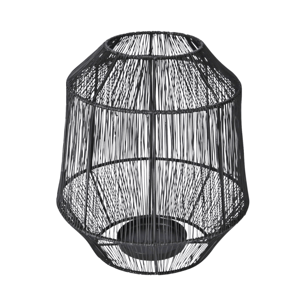 Dekorative Metallaterne für Stumpenkerzen - WeihnachtsladenSöllner Floristik