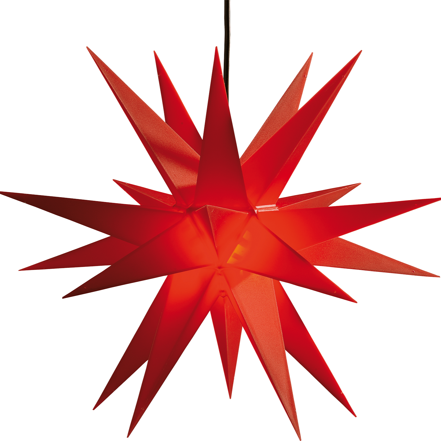 Dekorativer LED - Weihnachtsstern - WeihnachtsladenSAICO