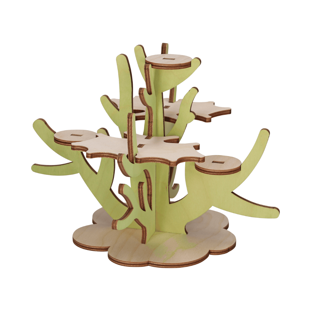 Dekorativer Strauch für Mini - Eulen - WeihnachtsladenDrechslerei Kuhnert