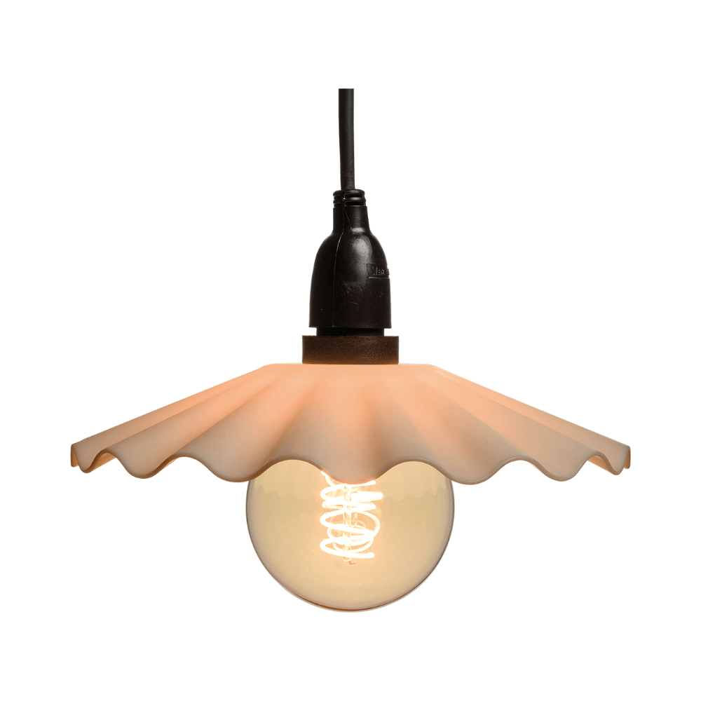 Dekoratives 8er - Set weiße Lampenschirme für festliche Beleuchtung - WeihnachtsladenLotti