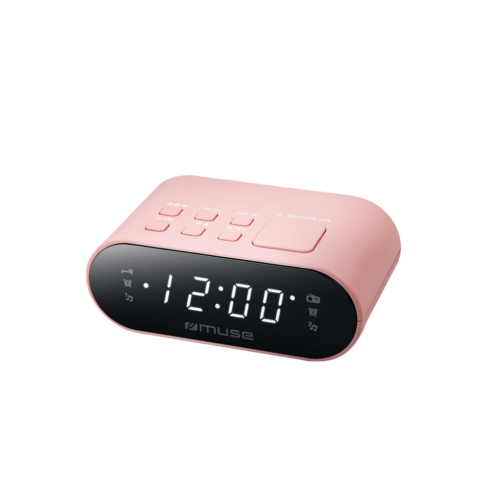 Digital - Uhrenradio M - 10 CPK pink - WeihnachtsladenMuse