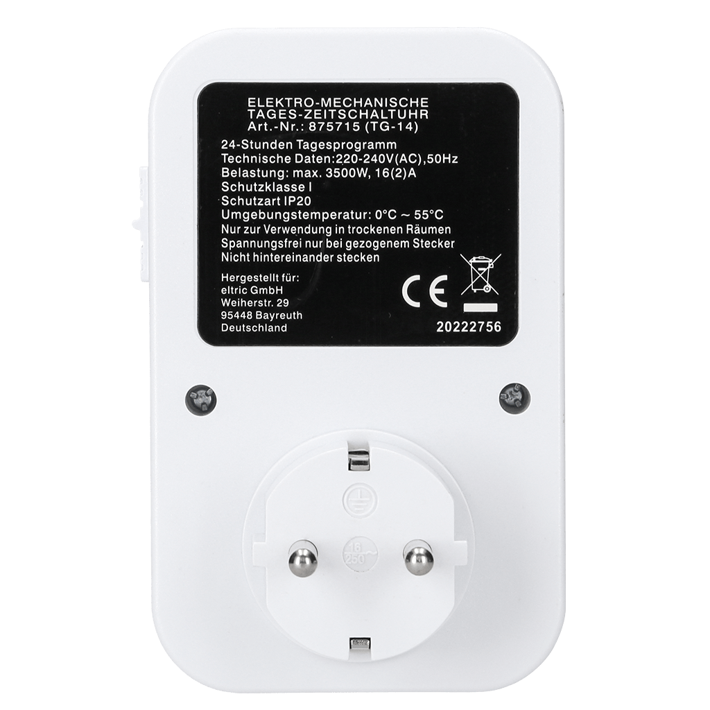 EGB - 24 Stunden Zeitschaltuhr - WeihnachtsladenEGB
