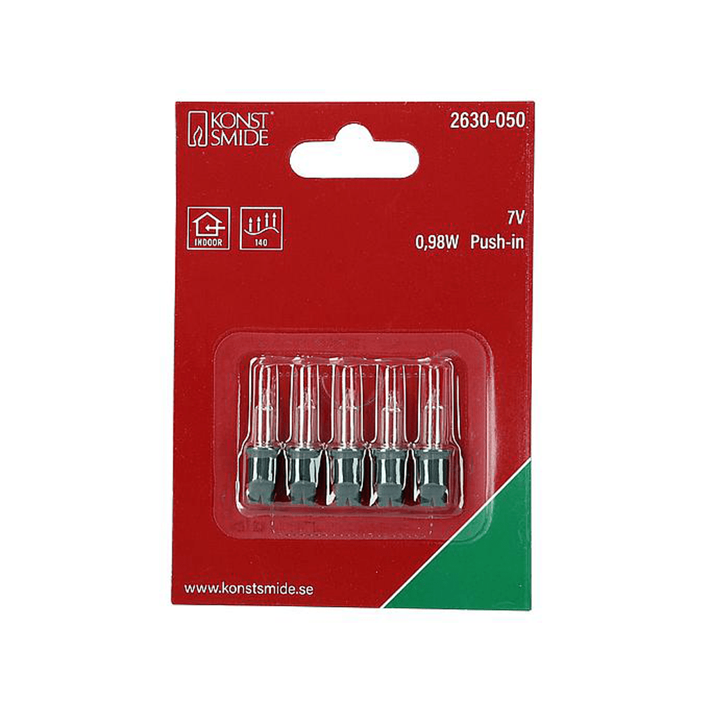 Ersatzlämpchen für Konstsmide Lichterketten (5 Stück) - WeihnachtsladenKonstsmide