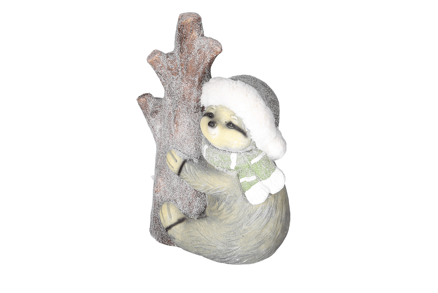 Faultier mit Baumstamm - WeihnachtsladenRiffelmacher & Weinberger