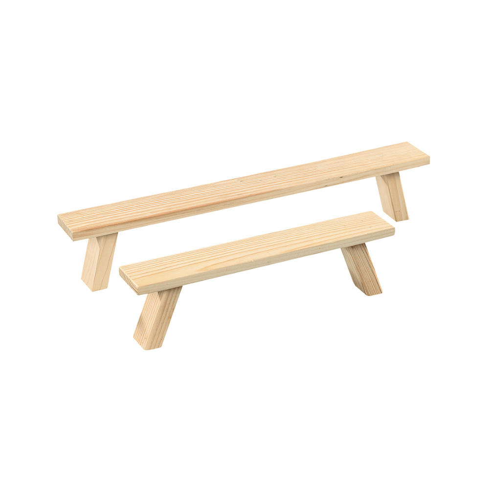 Fensterbank Holz natur 40 cm - WeihnachtsladenHeinz HANDELSKONTOR