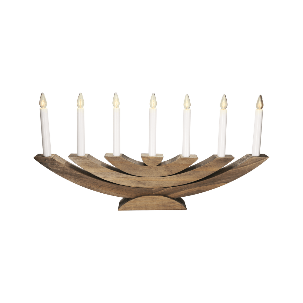 Fensterleuchter 'Navida' braun 219 - 07 - WeihnachtsladenStar Trading