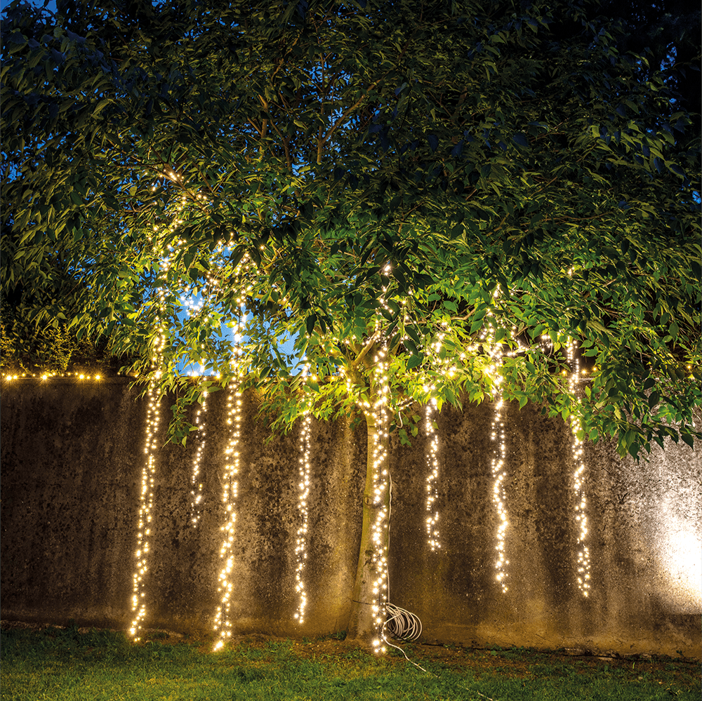 Festliche LED Lichterkette für drinnen und draußen - WeihnachtsladenLotti