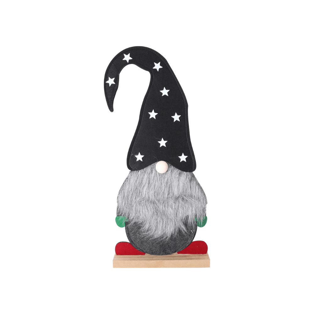 Filz - Wichtel mit Sternen - Mütze - WeihnachtsladenSöllner Floristik