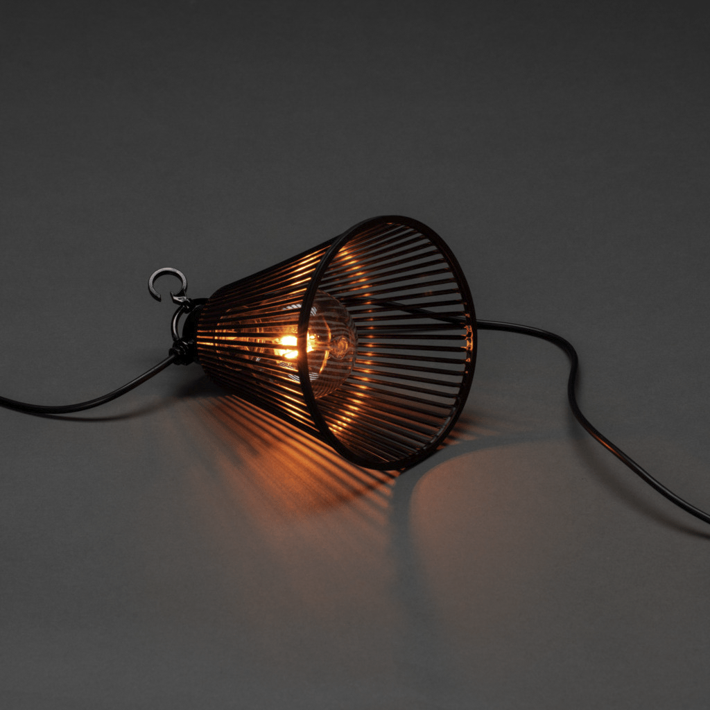 Gemütliche LED - Biergartenkette für den Außenbereich - WeihnachtsladenKonstsmide