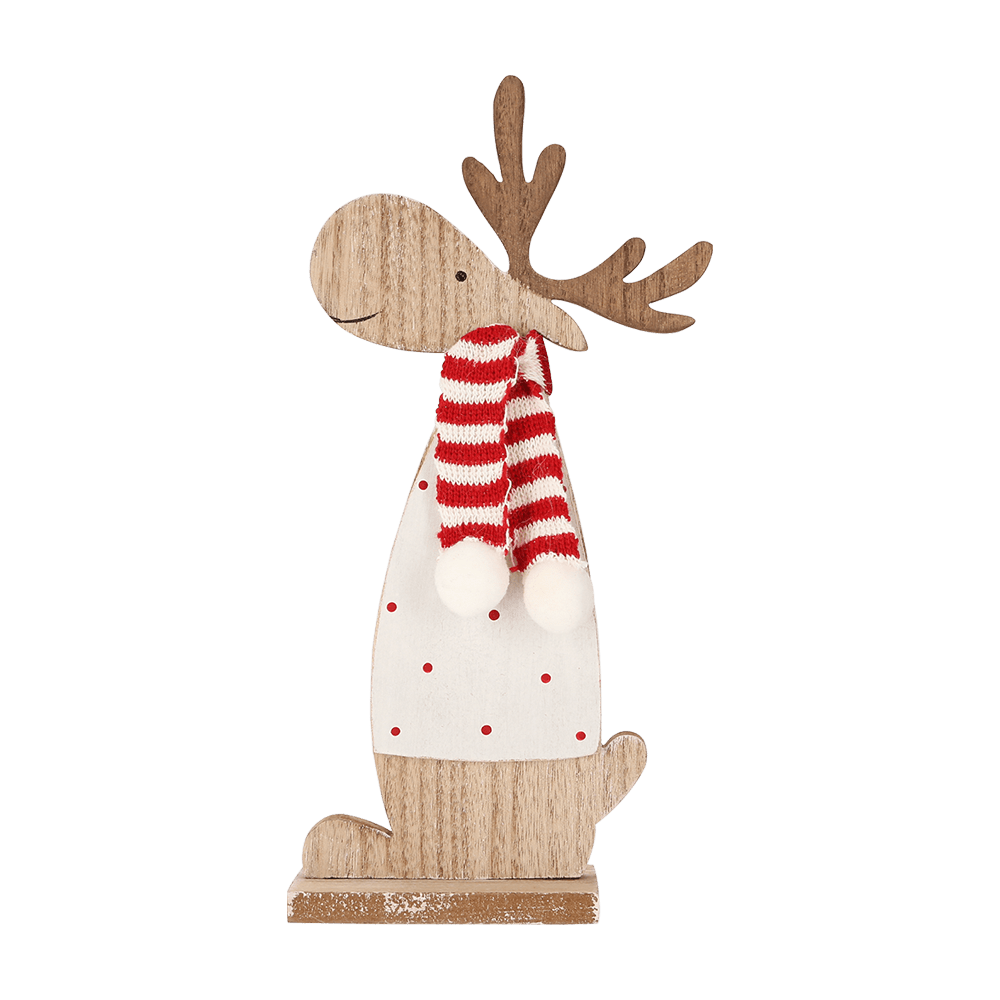 Holz - Rentier - WeihnachtsladenSöllner Floristik