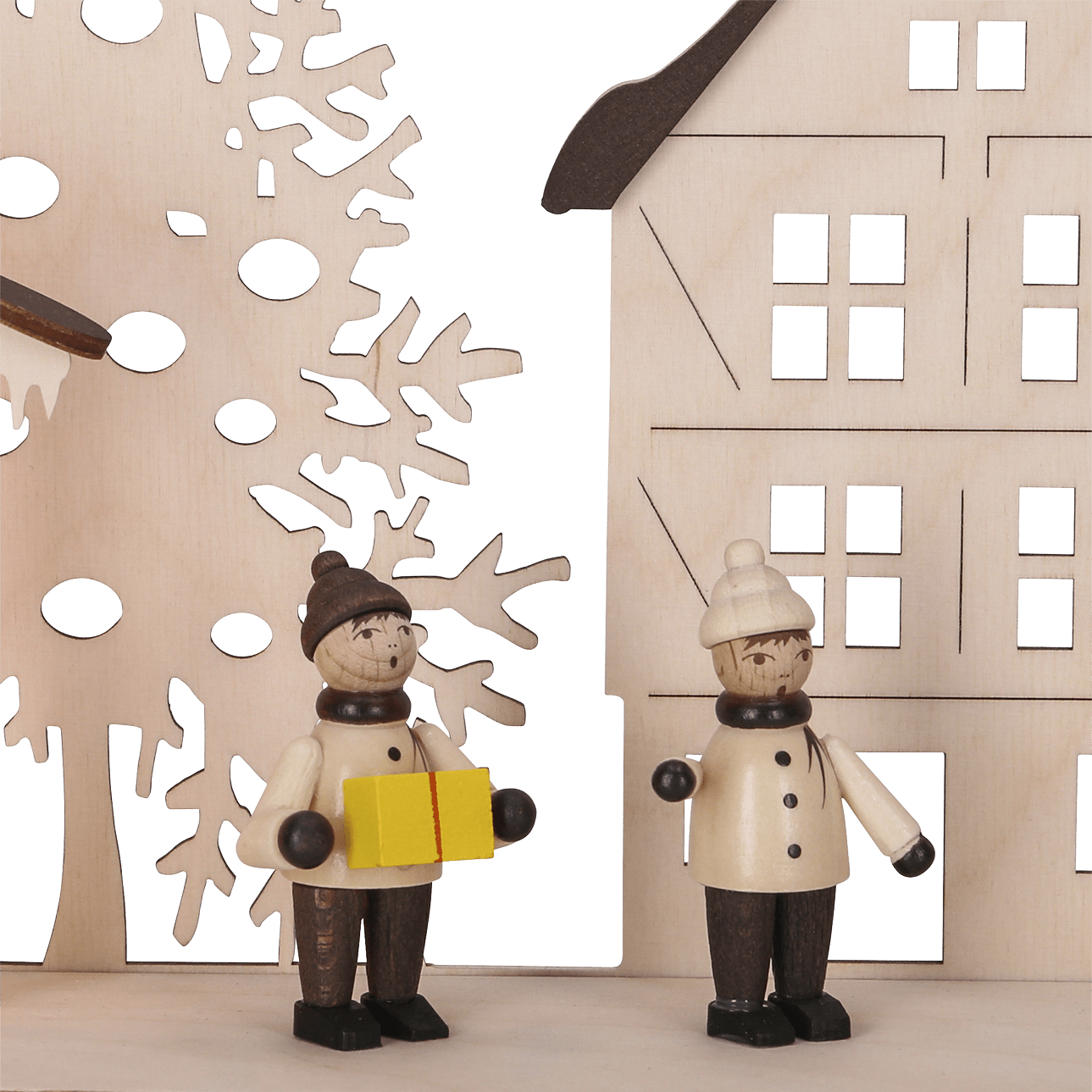 Holz - Schwibbogen 'Altstädter Weihnachtsmarkt' - WeihnachtsladenSAICO