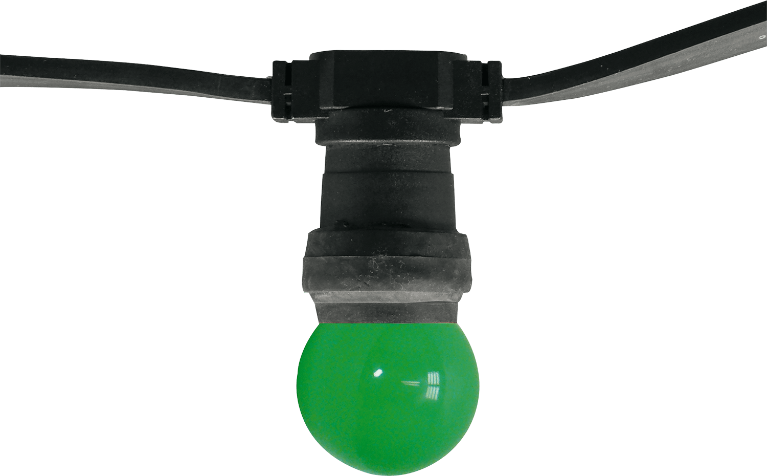 Illukette schwarz mit 10 Fassungen - WeihnachtsladenLEDmaxx