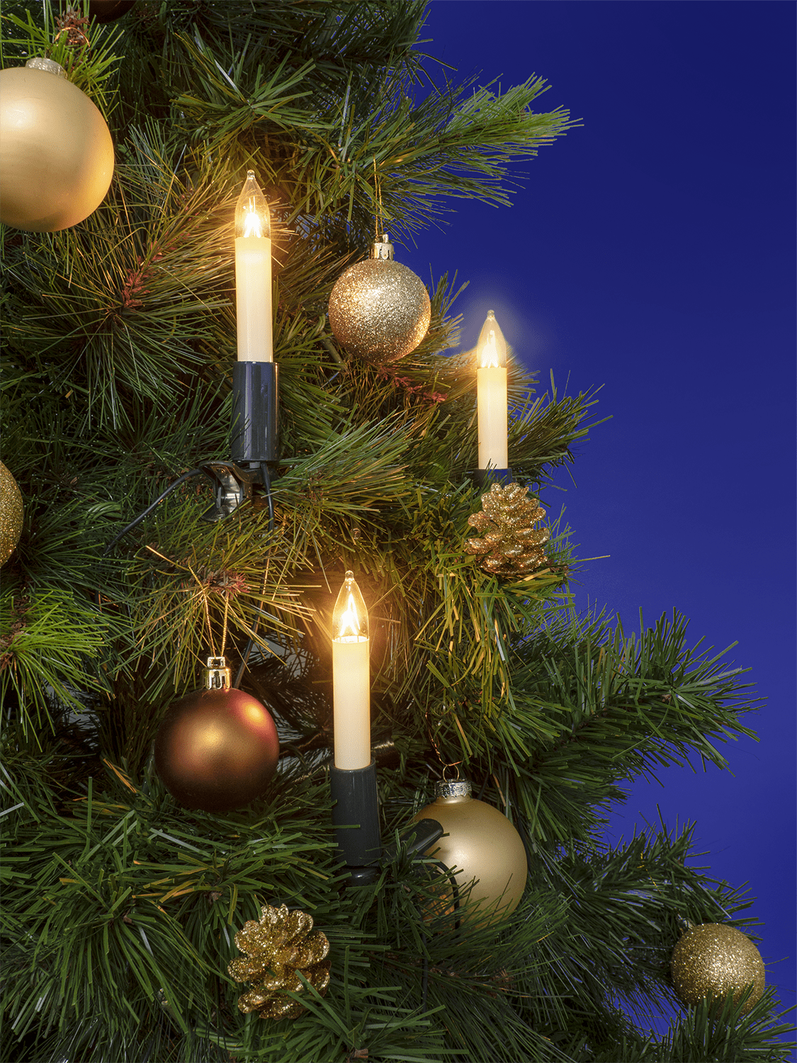 Innenkette CIK 15 mit Schaftkerzen E10 - Weihnachtsladenhellum