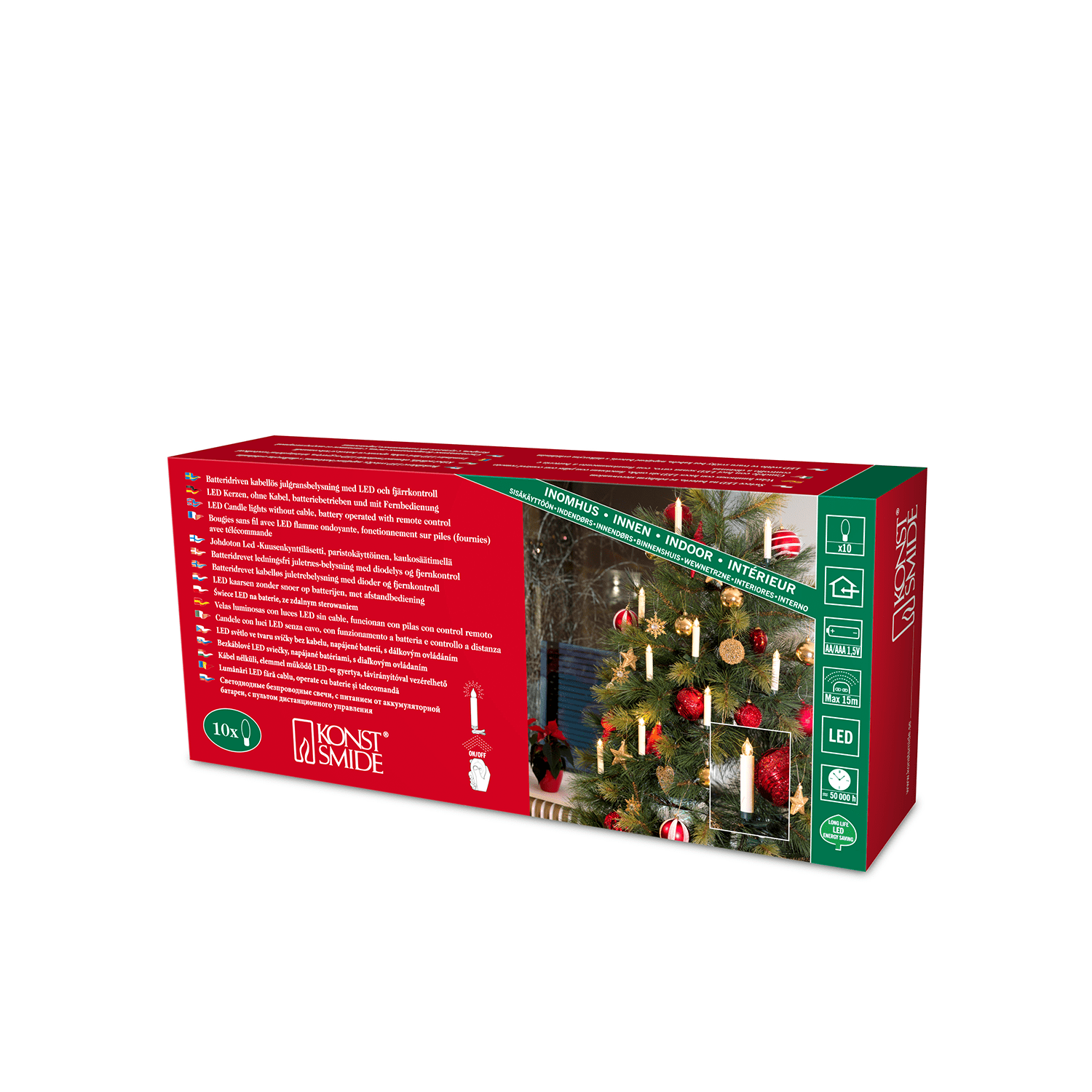 Kabellose LED - Kerzen - WeihnachtsladenKonstsmide