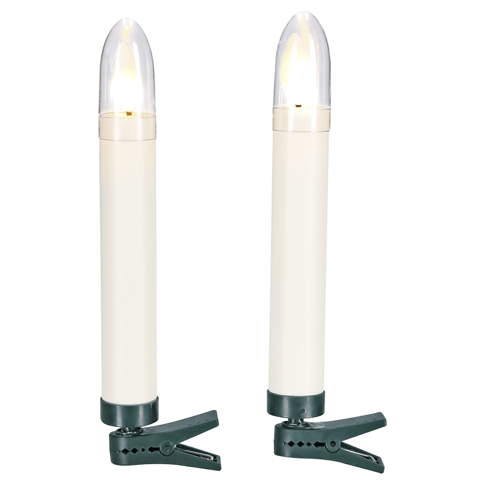 Kabellose LED - Weihnachtskerzen 10er - Set - WeihnachtsladenLotti