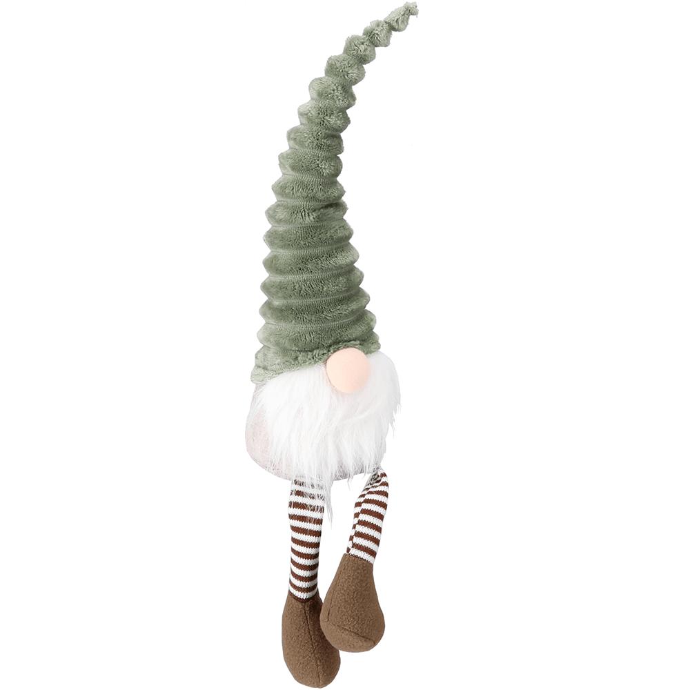 Kantenhocker "Wichtel" in Grün - WeihnachtsladenSöllner Floristik