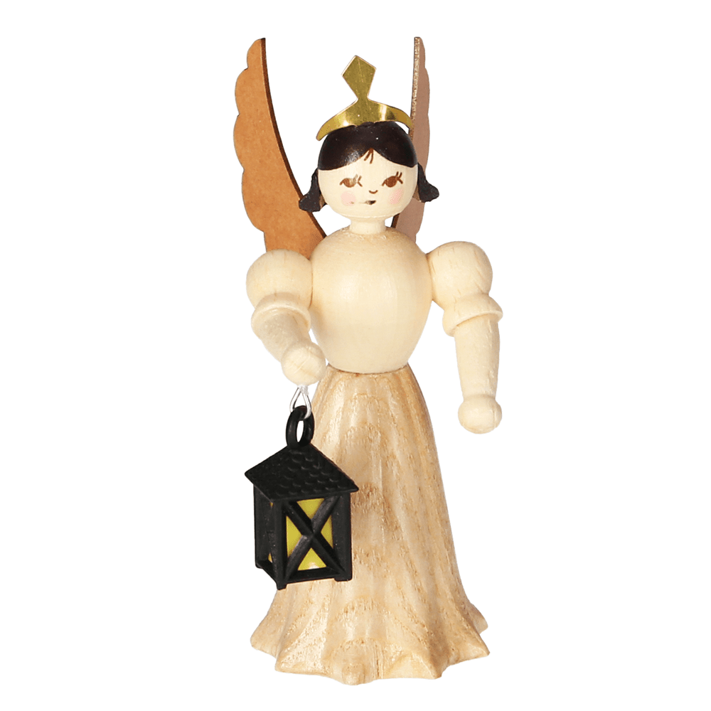 Konzertengel mit Laterne aus dem Erzgebirge - WeihnachtsladenDrechslerei Kuhnert