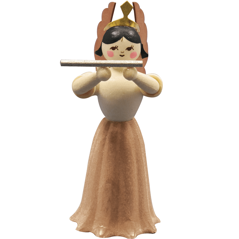 Konzertengel mit Querflöte - WeihnachtsladenDrechslerei Kuhnert