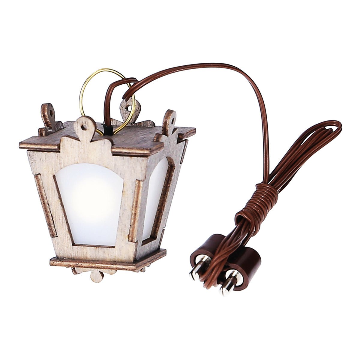 Laterne konisch milchglas - WeihnachtsladenKuhnert