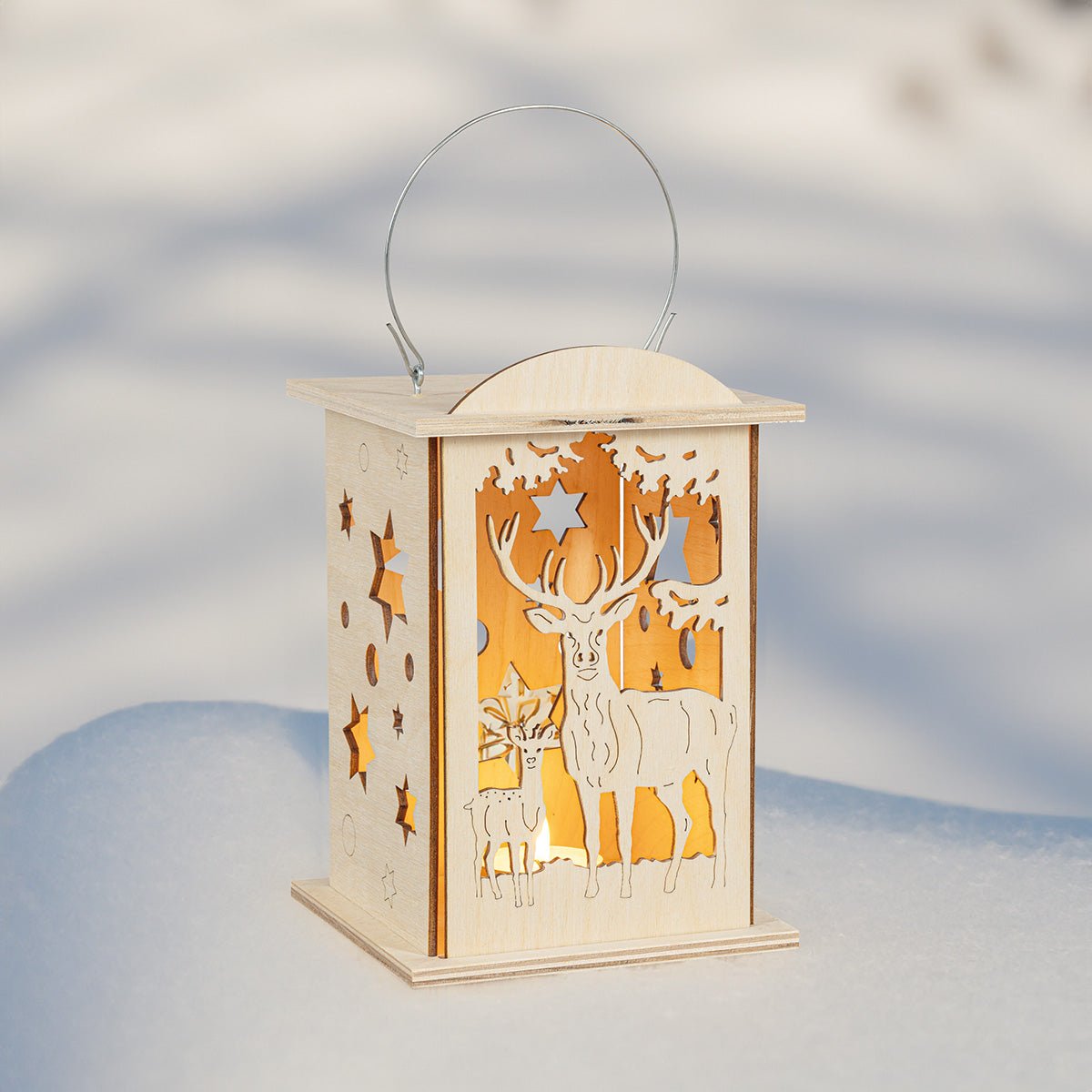 Laterne 'Wald' - WeihnachtsladenSAICO