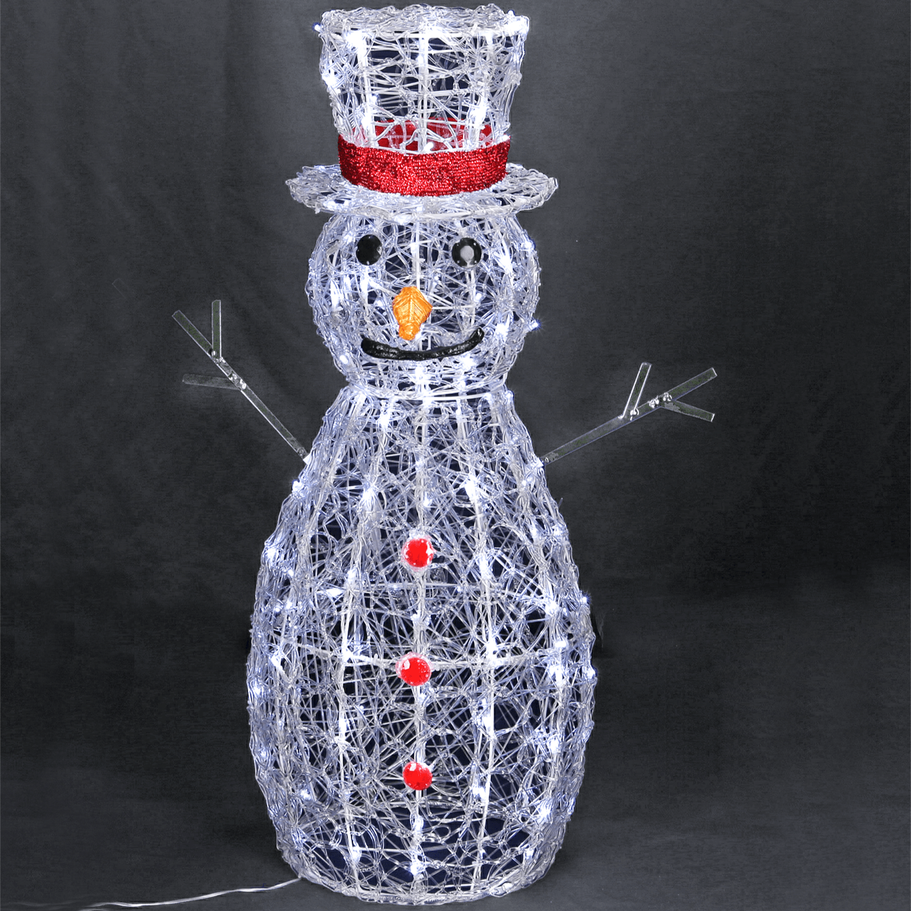 LED - 3D - Acryl - Schneemann - WeihnachtsladenLotti