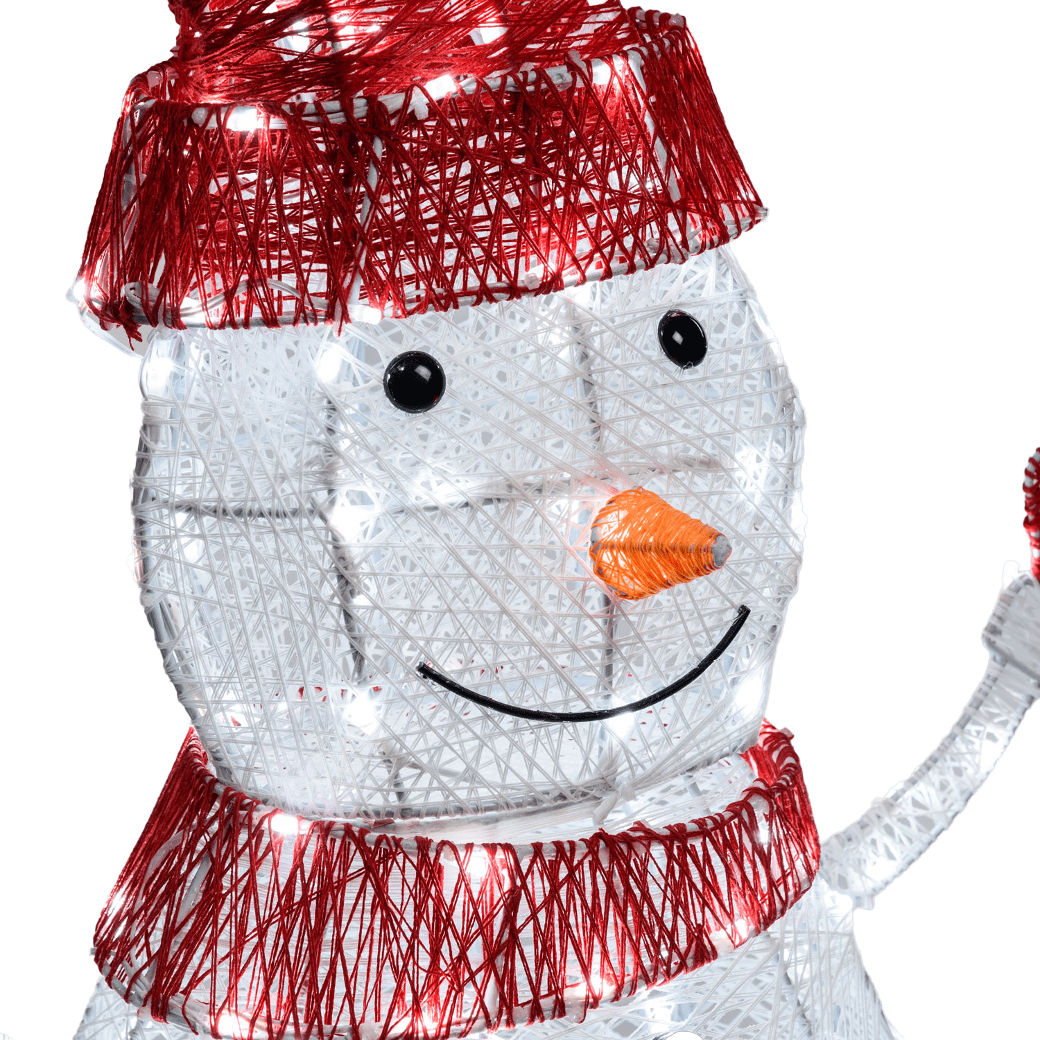 LED - 3D - Metall - Schneemann - WeihnachtsladenLotti