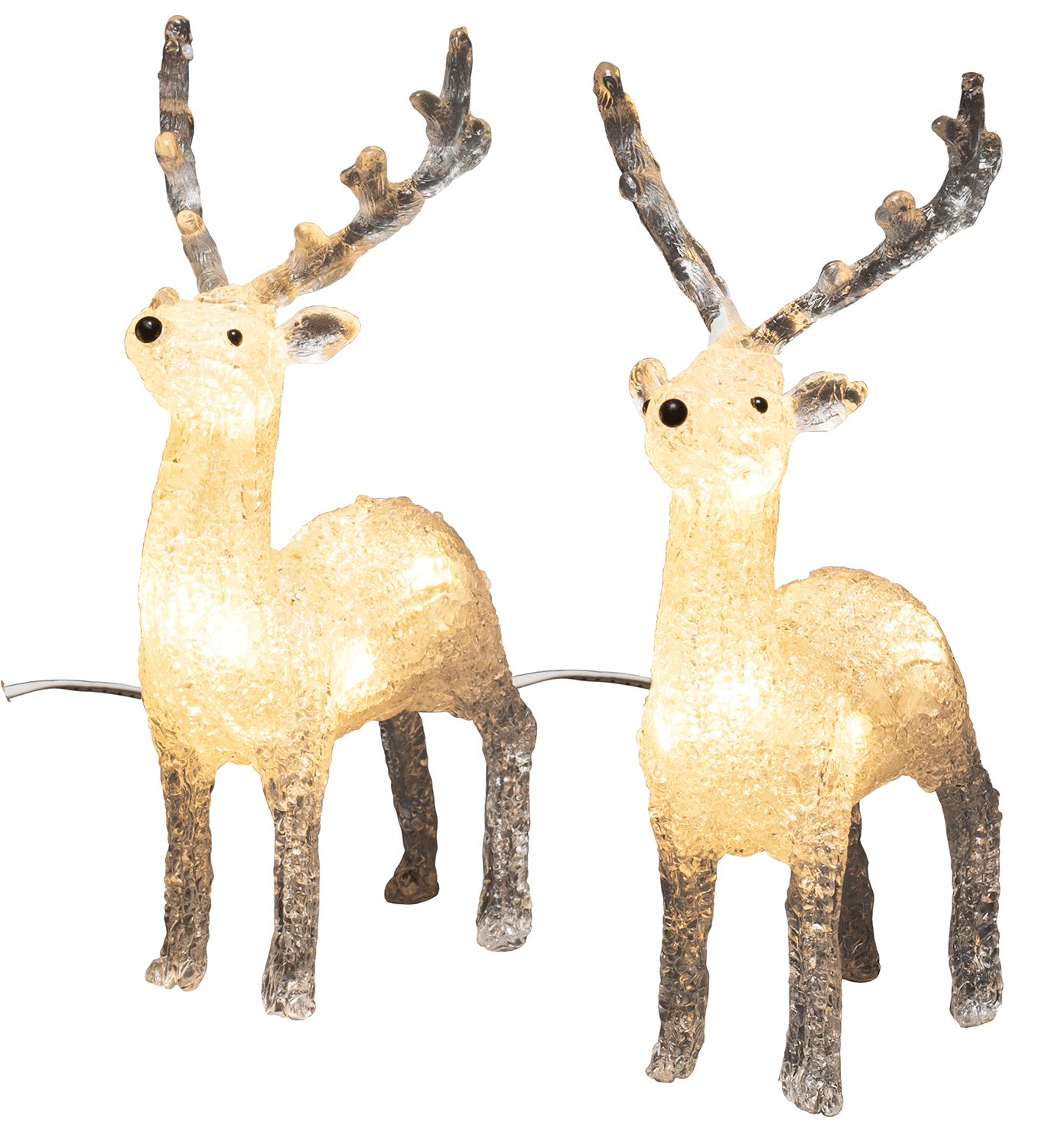LED Acryl Rentiere - festliche Dekoration für Innen und Außen - WeihnachtsladenKonstsmide