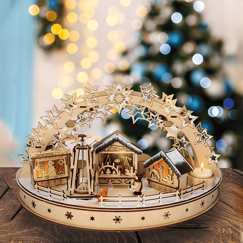 LED Advents - Lichterbogen - WeihnachtsladenSAICO