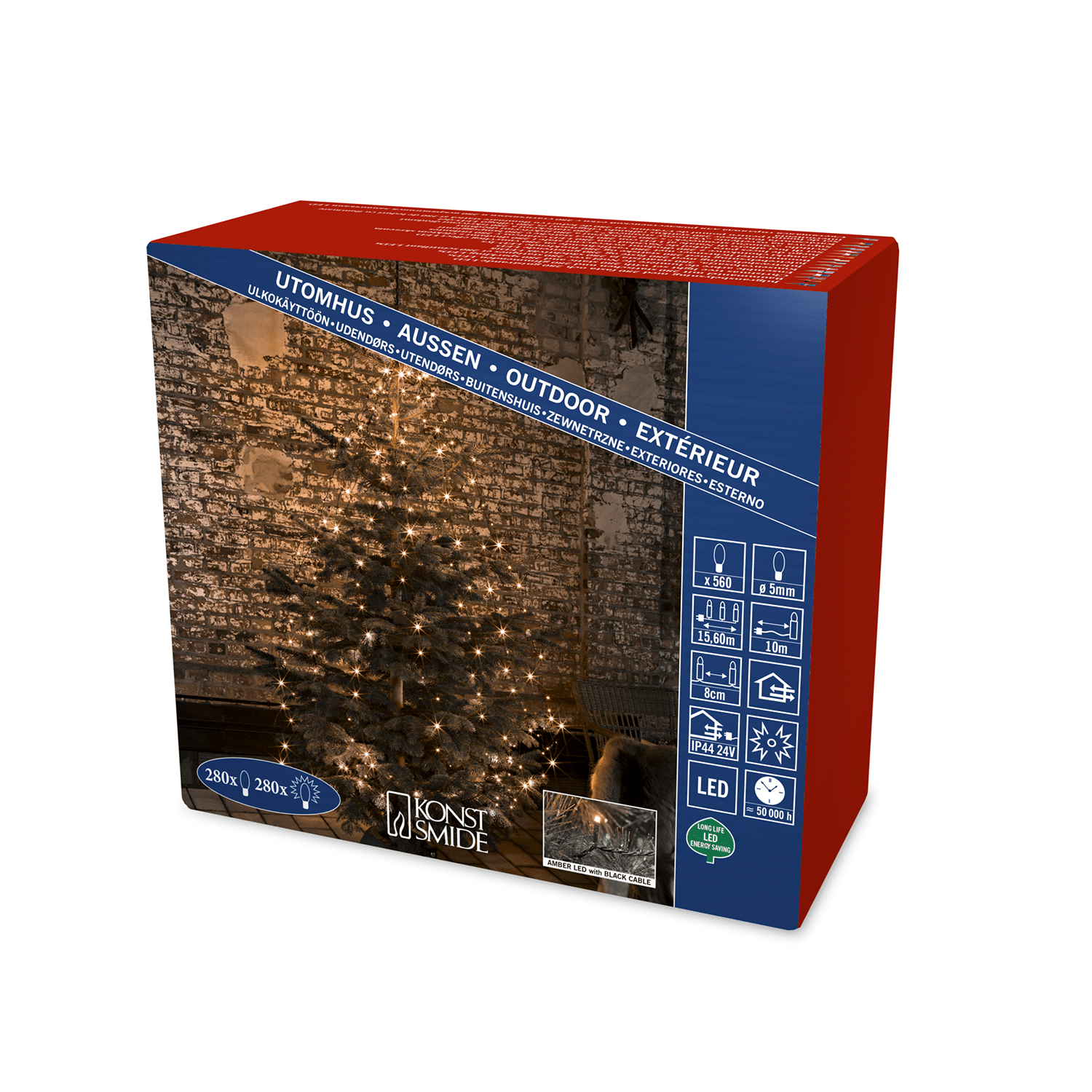 LED - Baumlichtermantel für festliche Stimmung - WeihnachtsladenKonstsmide