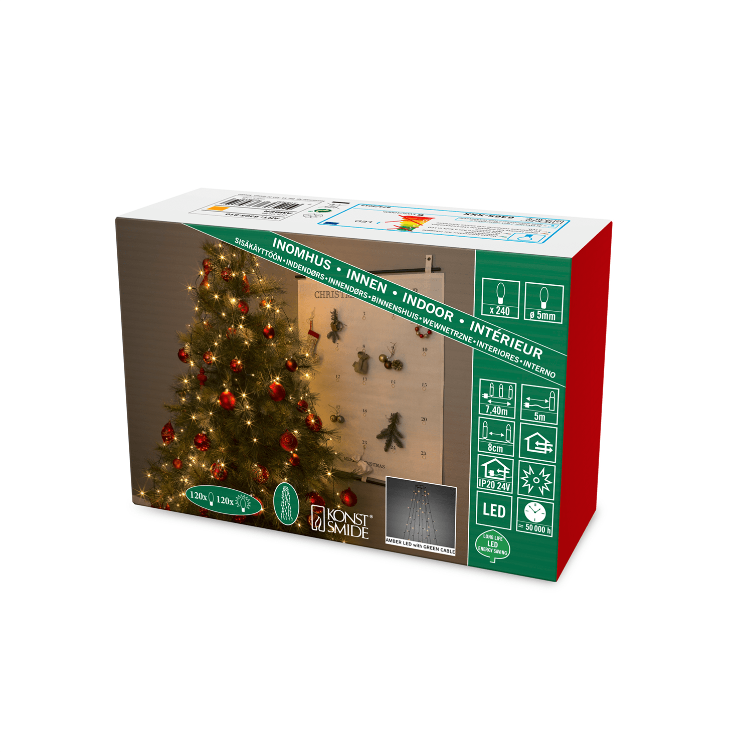 LED - Baumlichtermantel für festliche Weihnachtsbeleuchtung - WeihnachtsladenKonstsmide