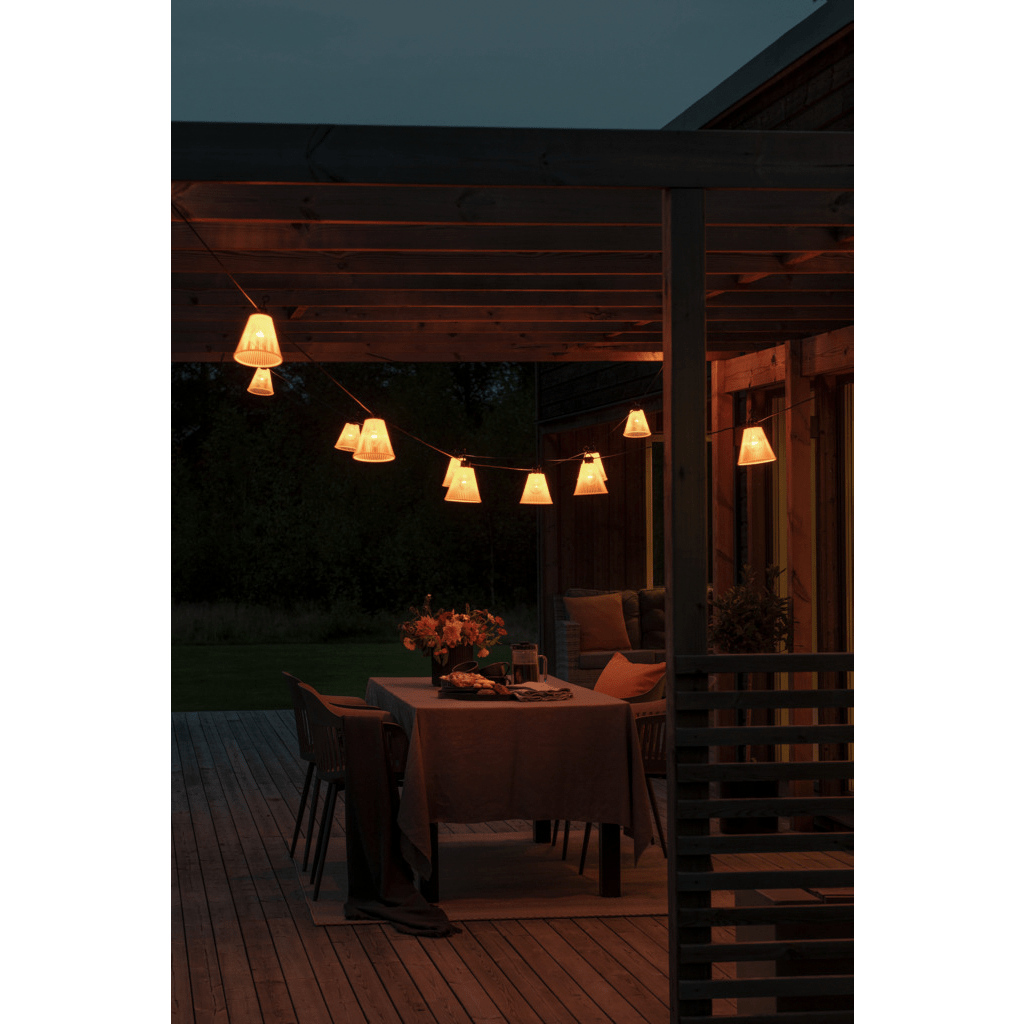 LED Biergartenkette 10 flg. Basis - Set - WeihnachtsladenKonstsmide