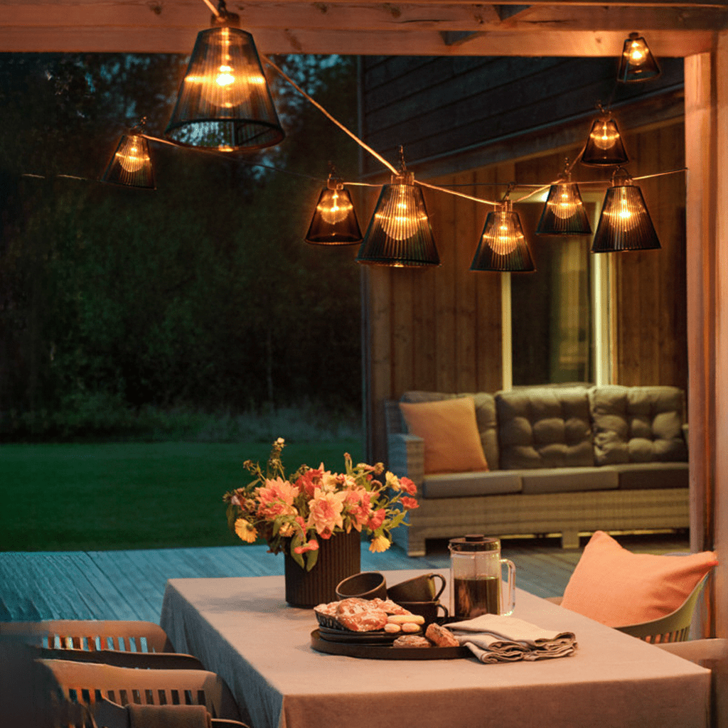 LED Biergartenkette 10 flg. Erweiterung - WeihnachtsladenKonstsmide