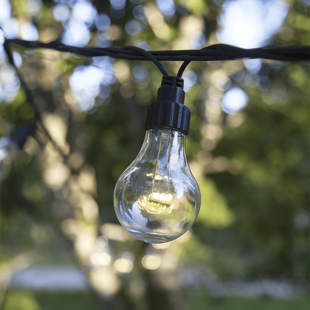 LED - Biergartenlichterkette für Innen - und Außenbereich - WeihnachtsladenStar Trading