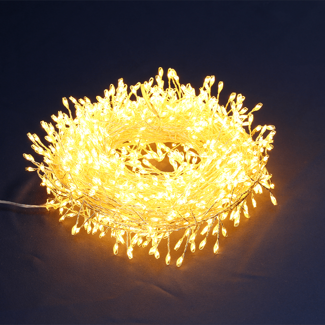 LED - Clusterlichterkette mit 1000 warmweißen LEDs - WeihnachtsladenLotti